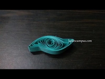 Paper Quilling | Tutorial | DIY | Learn how to make Paper Quilling Shape No 6 -  Shaped Marquis