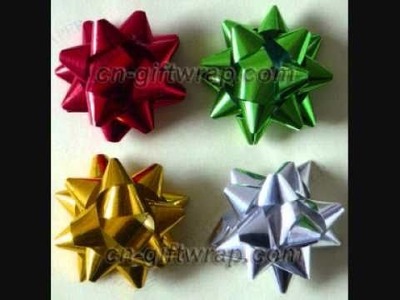 Star Bows for gift decorate