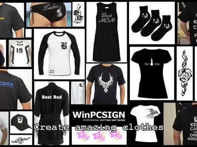 T-shirt and clothing DIY Make a creation business - WinPCSIGN 2012 TRAINING