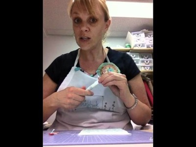 TWo Scrapbook Friends Friendzy Friday: Liquid Applique and Glitter Ritz