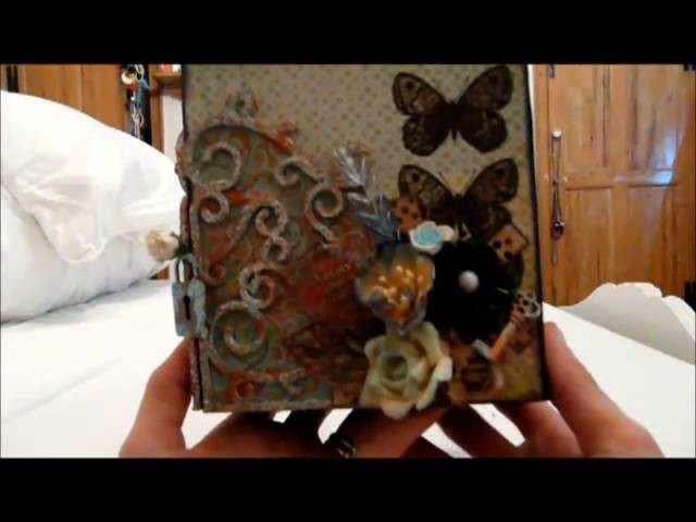 Altered 'House' Tissue  Box (Using Kaiser Craft  75 Cents Paper) - Kelly S