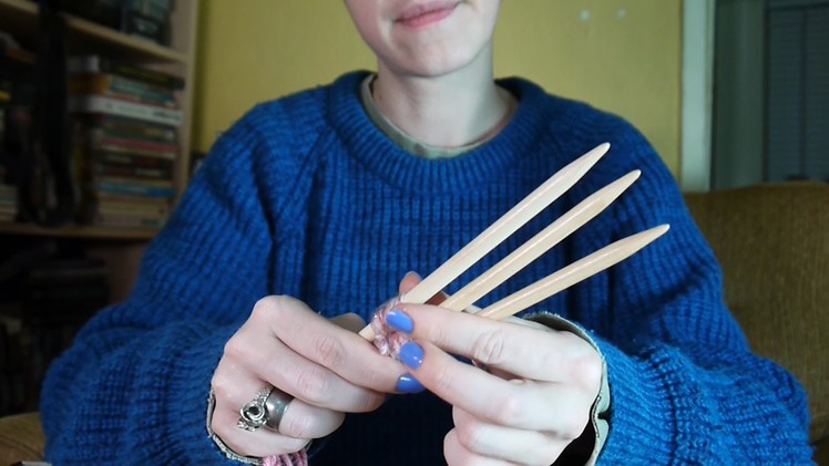ASMR Weaving Sticks: soft speaking, fabric rustling, tapping, sticky fingers