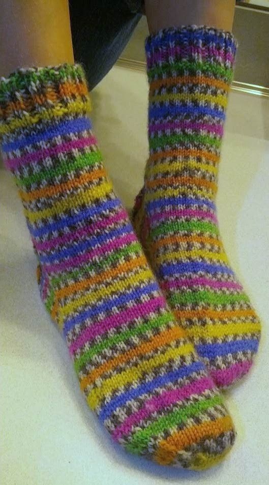 Basic Top Down Socks for Kids Pattern Intro