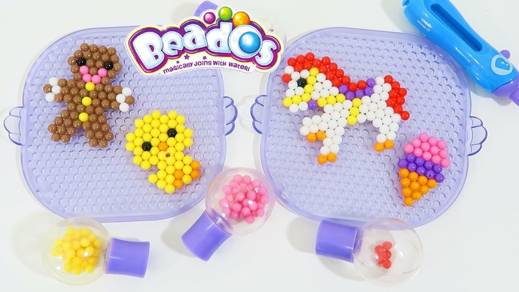Beados Starter Kit Playset | Easy DIY Make Your Own Magic Beads Animal & Play Shapes!