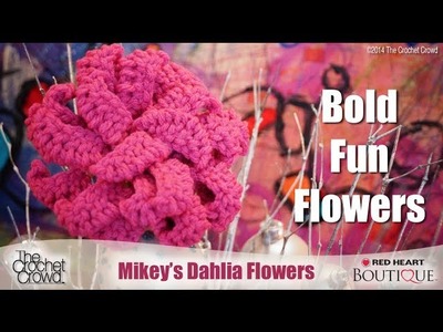 Crochet Dahlia Flower Tutorial