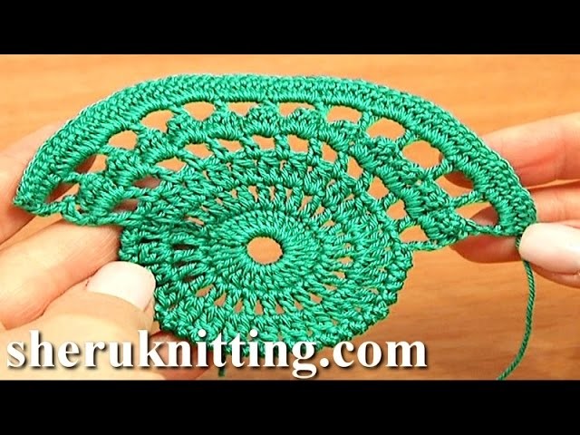Crochet Lace Tape Pattern Tutorial 9 Part 1 of 2 Lace Crochet