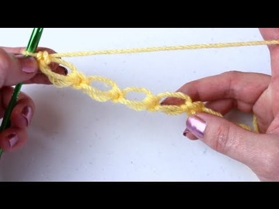 Crochet Love Knot Left Hand - Advanced Crochet Stitches
