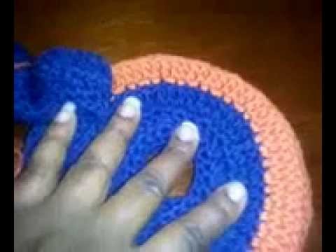Crochet Spiral Scarf