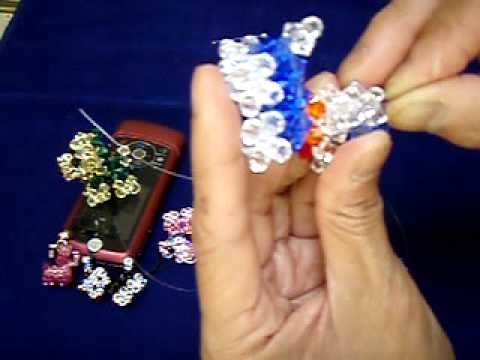 Crystal Dog (2 of 2) Swarovski Crystal Bead Weaving