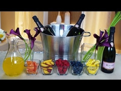 DIY Champagne Bar Ideas for Your Wedding! | Happiest Hour