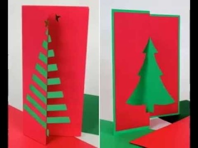 DIY Christmas cards decorating ideas