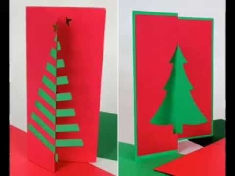 DIY Christmas cards decorating ideas