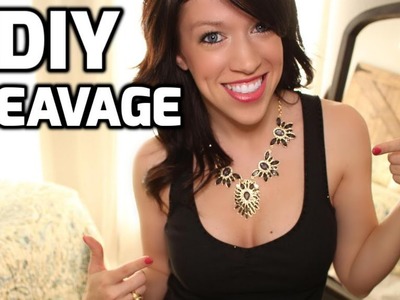 DIY Cleavage With The Amazing Upbra!