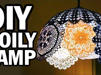 DIY Doily Lamp - Man Vs. Pin - Pinterest Test #44