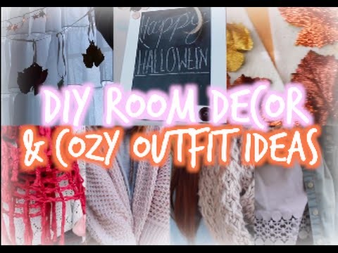 DIY Fall Room Decor + Cozy Outfit Ideas!