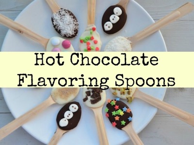 DIY Hot Chocolate Flavoring Spoons| Christmas Gift Idea| DIYwithPri