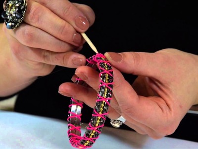 DIY jewellery tutorial by Katja Koselj - Recycled Bangle Bracelet
