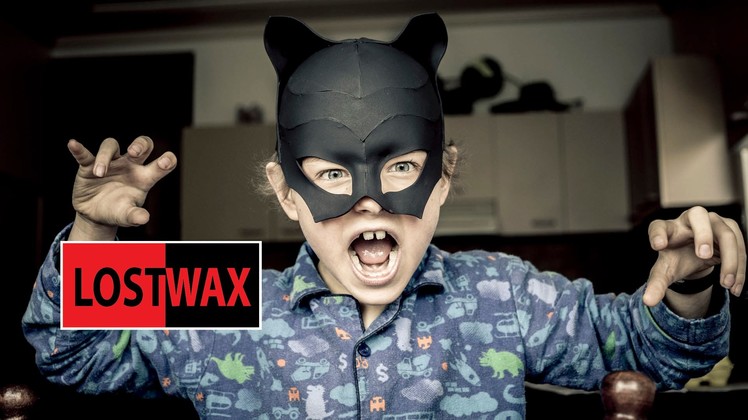 DIY Mask for Catwoman costume tutorial