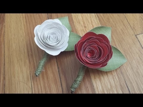 DIY Paper Flowers - 3 Different Flowers