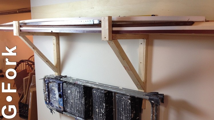 DIY Storage Racks for Garage or Basement - GardenFork.TV