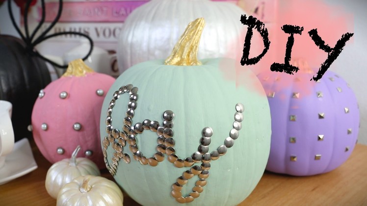 DIY Thanksgiving Pumpkin Home Decor | ANNEORSHINE
