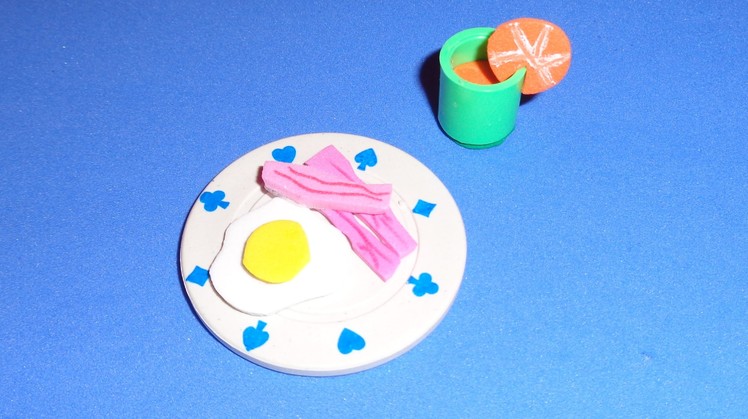 Doll and LPS Food - How to Make a Doll or LPS Breakfast
