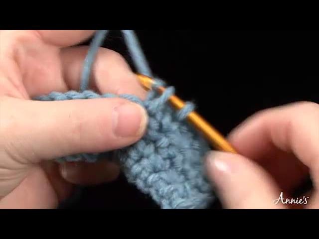 Extended Single Crochet - How to Crochet