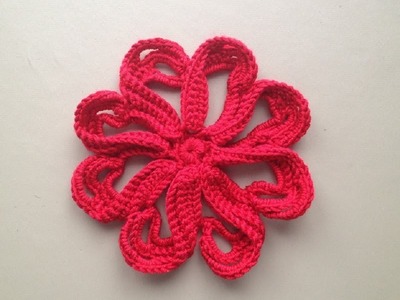 How to Crochet a Flower Pattern #12 by ThePatterfamily