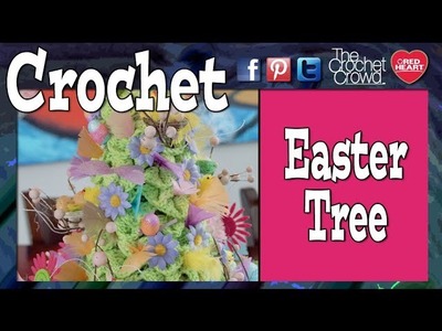 How To Crochet Easter.Spring Topiary Trees