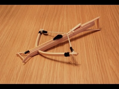 How to make a Mini Crossbow