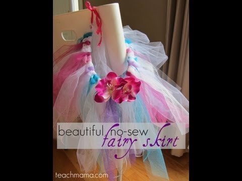 How to make a no-sew fairy skirt (or a fancy tutu) :: crafts :: teachmama.com