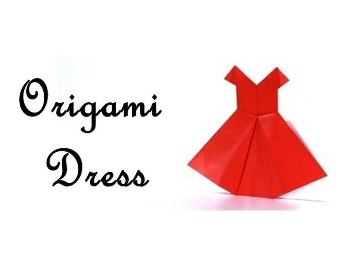 How to make an Origami Dress