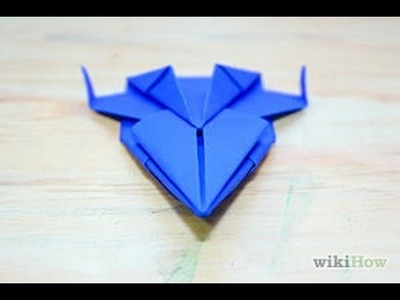 How To Make Origami Spaceship