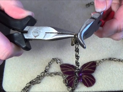 Jewelry Making: Attaching Chains with Jump Rings and Adding Clasps