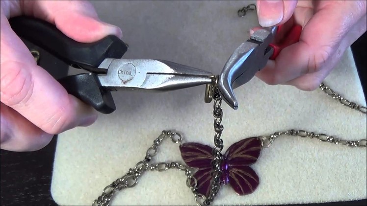 Jewelry Making: Attaching Chains with Jump Rings and Adding Clasps
