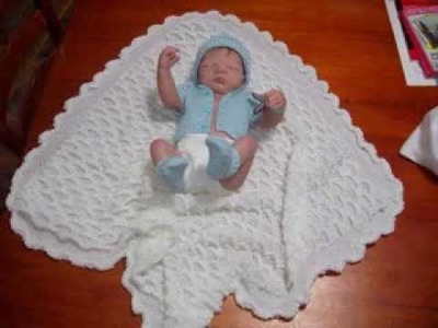 Knitted Baby Shawls