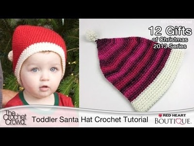 Learn How to Crochet a Toddler Santa with Mikey from The Crochet Crowd