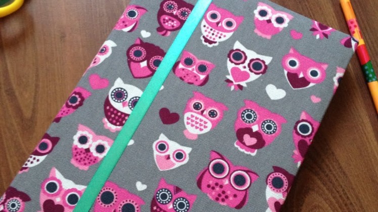 Make a Cute Fabric Agenda Cover - DIY Crafts - Guidecentral