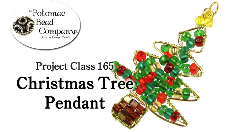 Make a Wire Christmas Tree Pendant