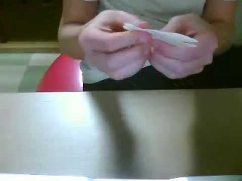 Origami-Hopping Frog