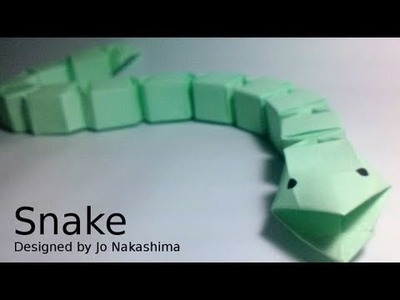 Origami Snake (Jo Nakashima) - Modular version remake