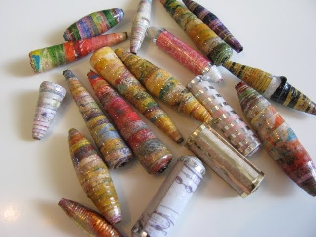 Paper Beads & Resin Part 2