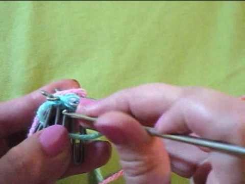 Small Knitting Loom How to