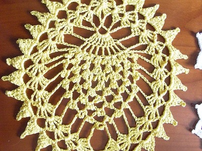 Teil 2 # Ananasmuster häkeln*Crochet Pineapple * tablecloth DIY Tutorial Handarbeit