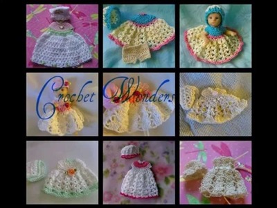 Thread Crochet Doll Clothes