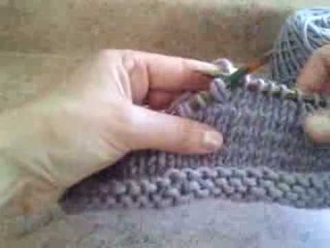 Twin Stitch Short-Rows Knit Pt.1 TWK