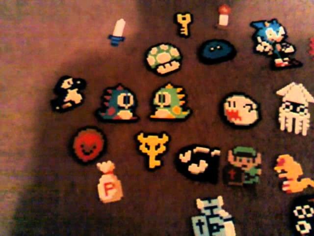 Video game perler beads