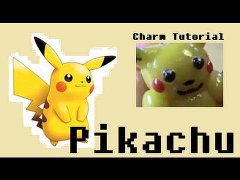 Clay super cute Pikachu - Tutorial