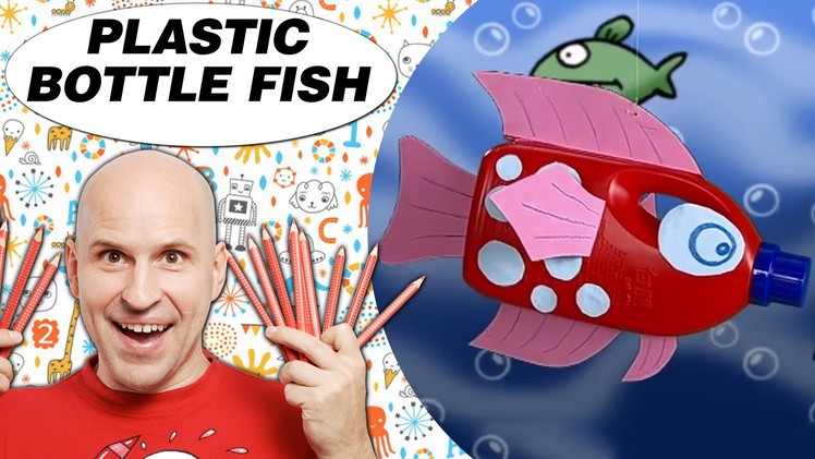 Crafts Ideas for Kids - Plastic Bottle Fish | DIY on BoxYourSelf