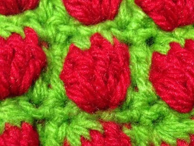 Crochet A Cute Strawberry Stitch - DIY  - Guidecentral